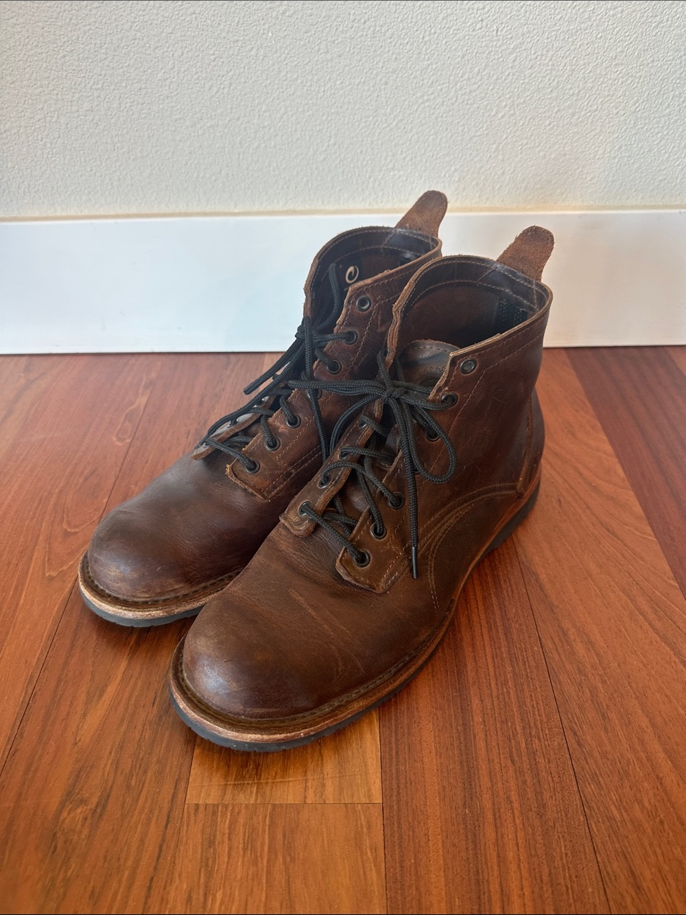 Men's Dark Brown Leather Origin Boots